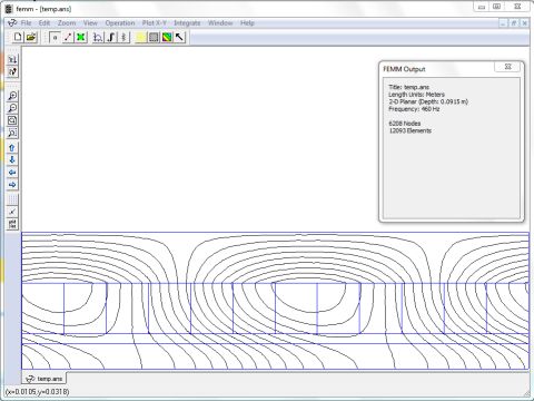  (image: http://www.femm.info/examples/eddycurrentbrake/Capture.JPG) 